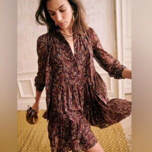 Sezane Solene Dress Size 40/8